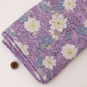 Flora Crossia Imported Cutwork - 54 INCH WIDTH.