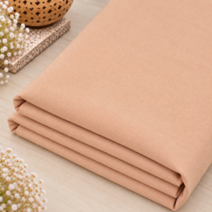 Premium Georgette Fabric ( Peach Blush ) - 50 INCH WIDTH