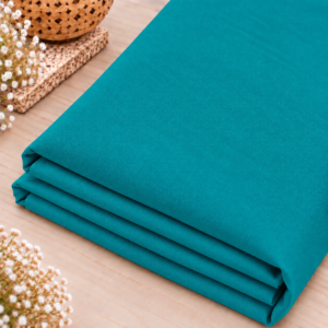 Premium Georgette Fabric ( Deep Turquoise Blue  ) – 50 INCH WIDTH