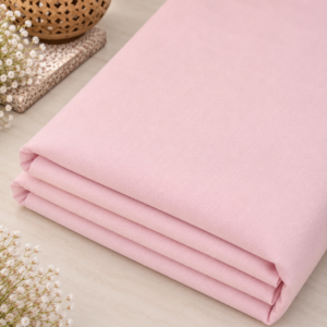 Premium Georgette Fabric ( Baby Pink ) – 50 INCH WIDTH